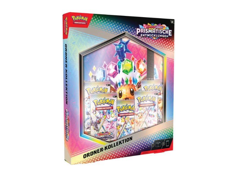 Pokémon Prismatische Entwicklungen Ordner Kollektion Box - DE - BattleofCards