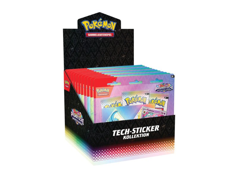 Pokémon Prismatische Entwicklungen Tech Sticker Kollektion - DE - BattleofCards