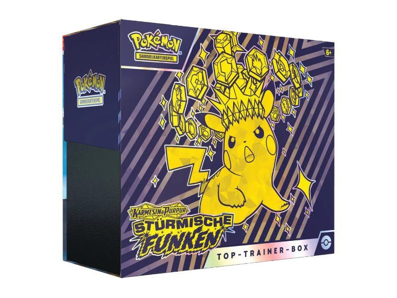 Pokémon Stürmische Funken Top Trainer Box - DE - BattleofCards