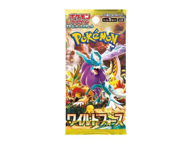 Pokémon Wild Force (SV5k) Booster Display - JP - BattleofCards