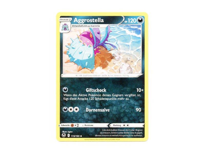 Aggrostella 115/195 - Common - DE - BattleofCards