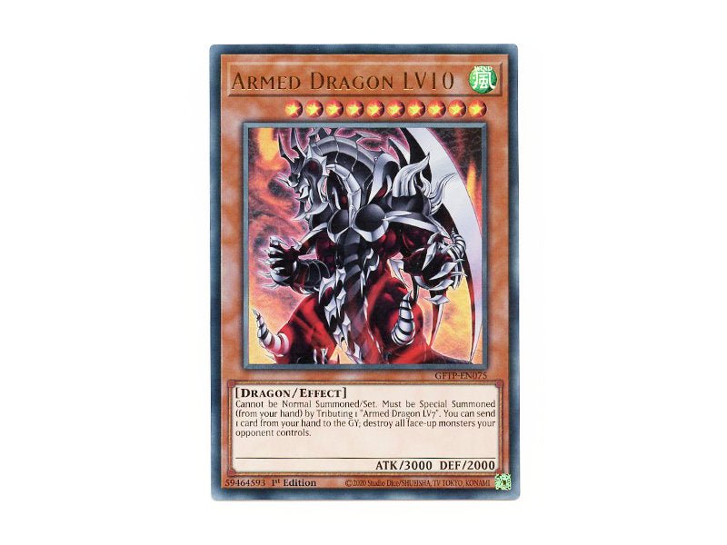 Armed Dragon LV10 GFTP-EN075 - Ultra Rare - BattleofCards