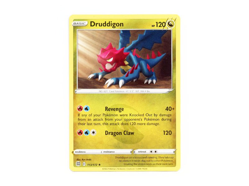 Druddigon 113/172 - Common - BattleofCards