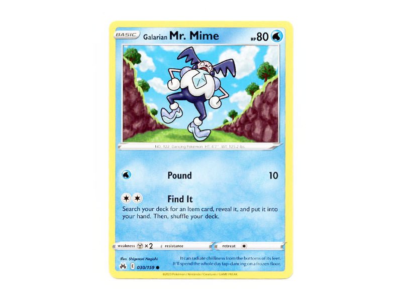 Galarian Mr. Mime 030/159 - Common - BattleofCards