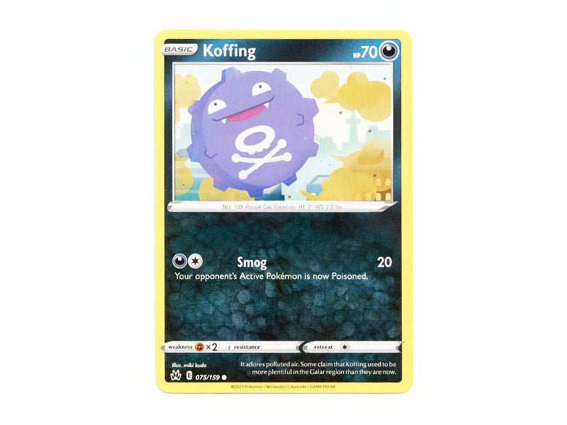 Koffing 075/159 - Common - BattleofCards