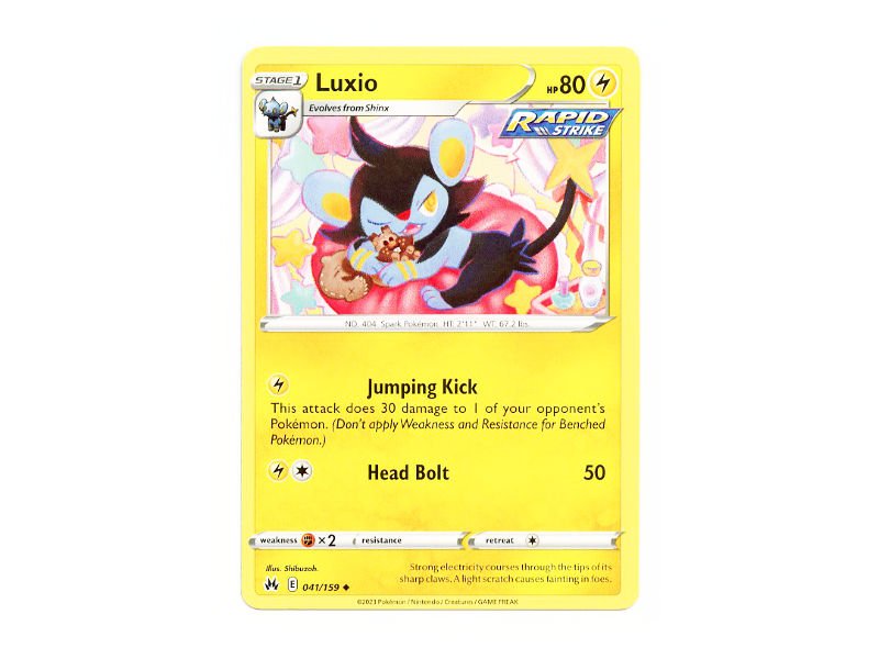 Luxio 041/159 - Common - BattleofCards