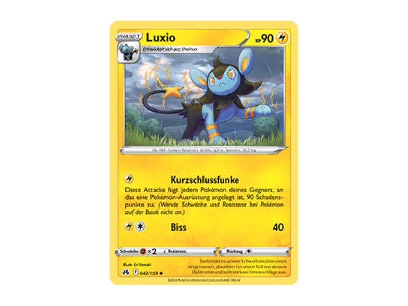 Luxio 042/159 - Common - BattleofCards