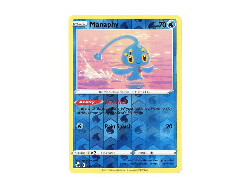 Manaphy 041/172 - Reverse Holo - BattleofCards