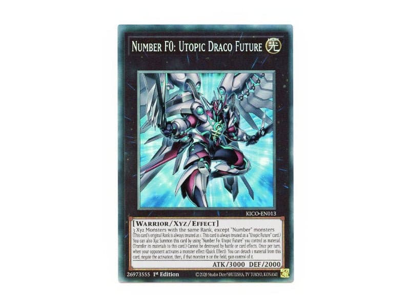 Number F0: Utopia Draco Future - Collectors Rare - BattleofCards