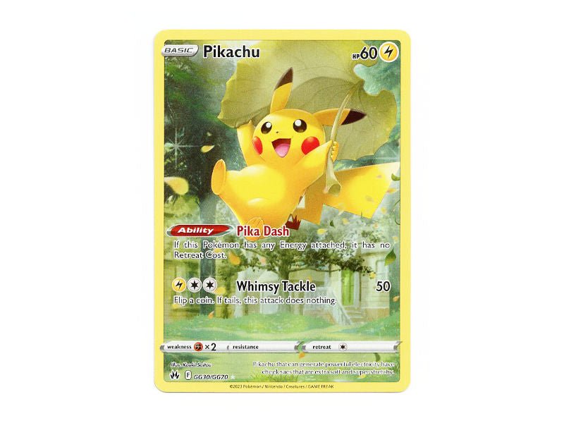 Pikachu GG30/GG70 - Holo Rare - BattleofCards