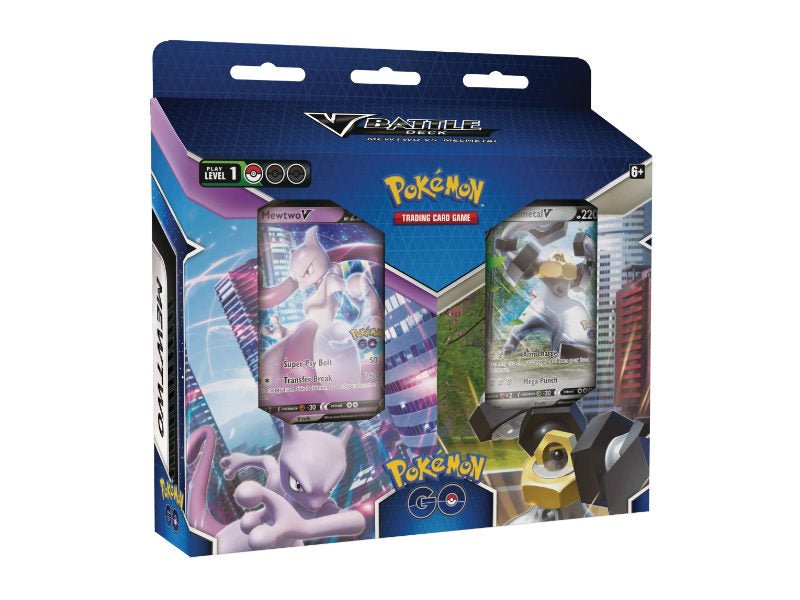 Pokèmon GO Mewtwo & Melmetal V Themendeck Bundle - EN - BattleofCards