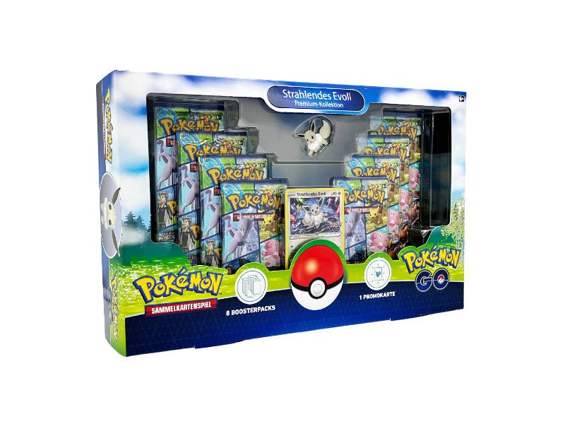 Pokémon GO Strahlendes Evoli Premium Kollektion Box - DE - BattleofCards