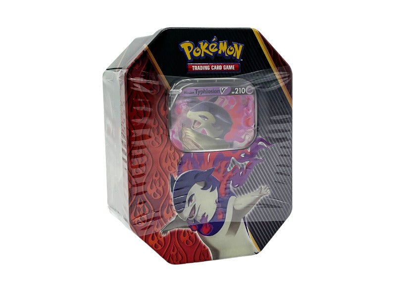 Pokemon Hisuian Typhlosion V Tin Box - EN - BattleofCards