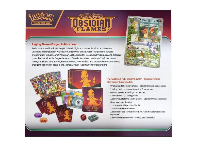 Pokémon Obsidian Flames Elite Trainer Box - EN (*Vorbestellung - voraussichtlicher Versand: 11.08.23) - BattleofCards