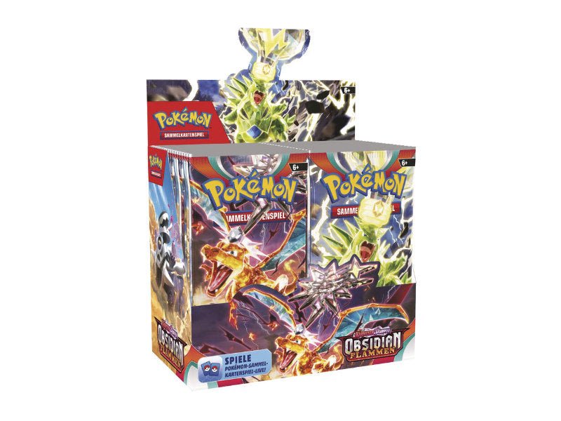 Pokémon Obsidian Flammen Booster Display - DE (*Vorbestellung voraussichtlicher Liefertermin: 11.08.23) - BattleofCards