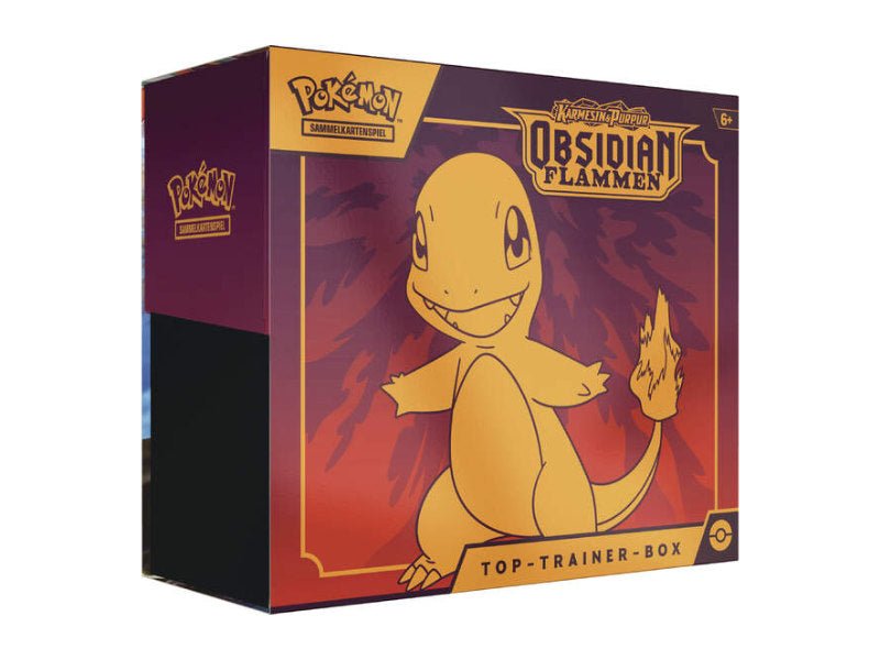 Pokémon Obsidian Flammen Top Trainer Box - DE (*Vorbestellung voraussichtlicher Versand: 11.08.2023) - BattleofCards