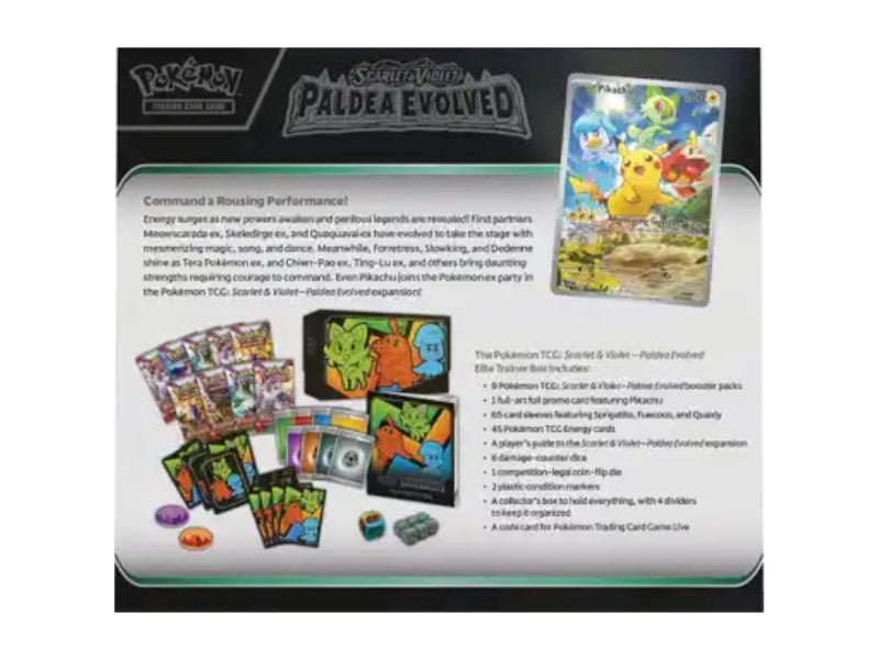 Pokémon Paldea Evolved Elite Trainer Box - EN - BattleofCards