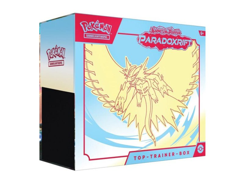 Pokémon Paradoxrift Donnersichel Top Trainer Box - DE - BattleofCards