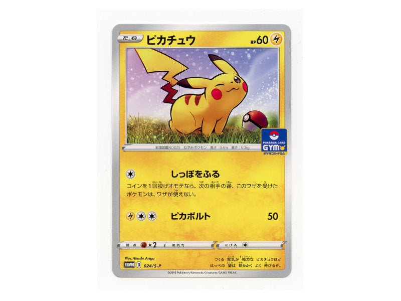 Pokémon Pikachu 024/S-P - Promokarte OCG - BattleofCards