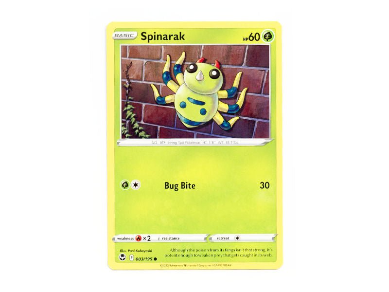 Spinarak 003/195 - Common - BattleofCards