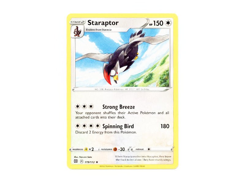 Staraptor 119/172 - Common - BattleofCards