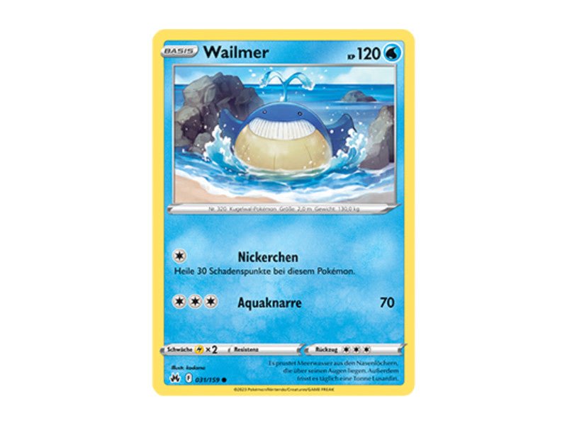 Wailmer 031/159 - Common - BattleofCards