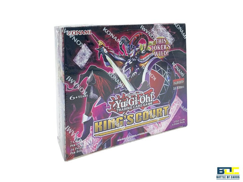 Yu-Gi-Oh! King's Court Booster Display - EN - BattleofCards