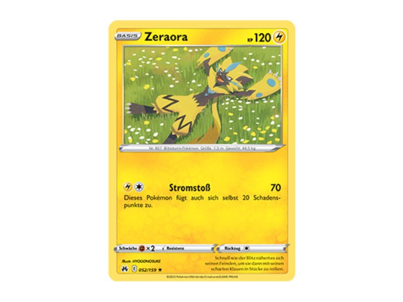 Zeraora 052/159 - Common - BattleofCards