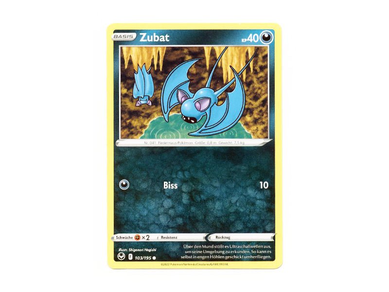 Zubat 103/195 - Common - DE - BattleofCards